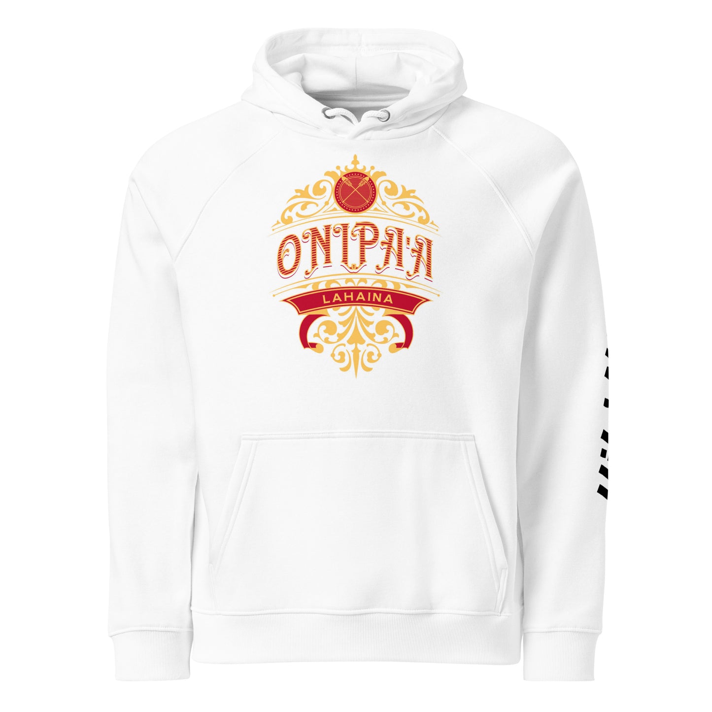 Unisex eco raglan hoodie