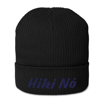 Organic ribbed beanie