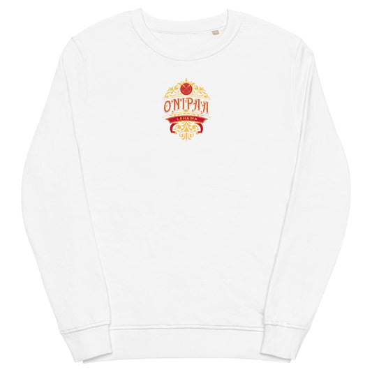 Unisex organic sweatshirt